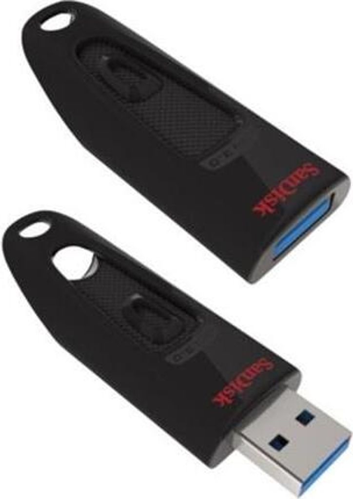 SanDisk USB-Stick Ultra 128 GB schwarz Produktbild 