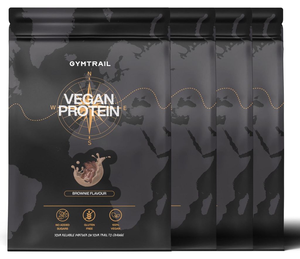 GYMTRAIL® Veganes Eiweißpulver aus Erbsenprotein 2000g | Produktbild 