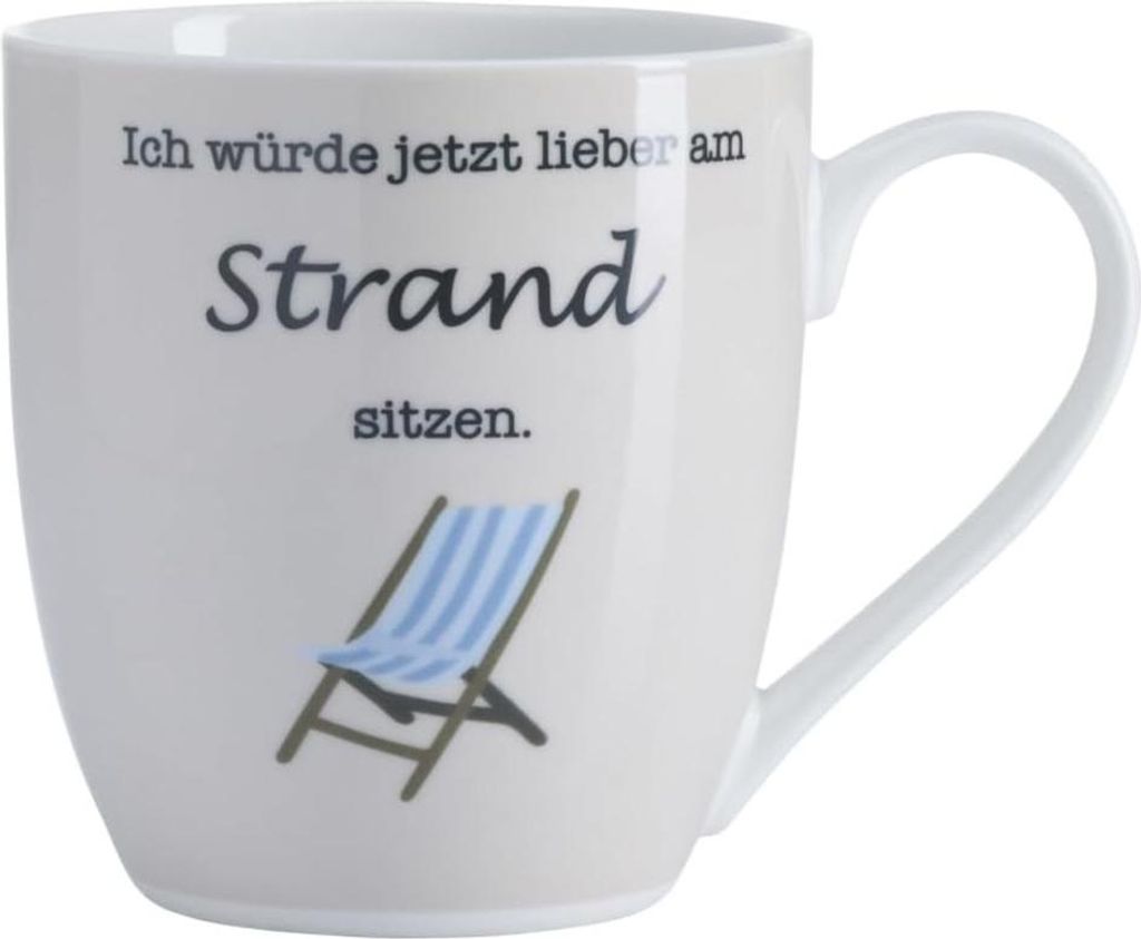 Ritzenhoff und Breker Auszeit XXL-Becher Strand 500ml 1 Stück