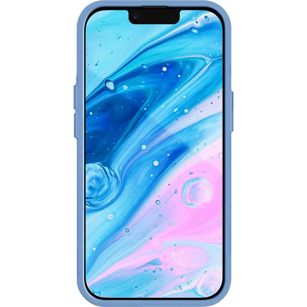 Coque iPhone 14 Plus antichoc LAUT HUEX Protect Bleue et Transparente
