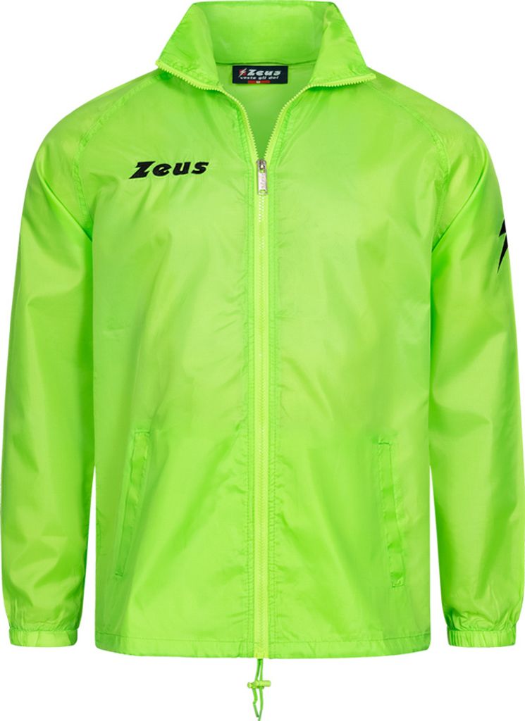 2XL VERDE FLUO|Zeus Regenjacke Neon Grün