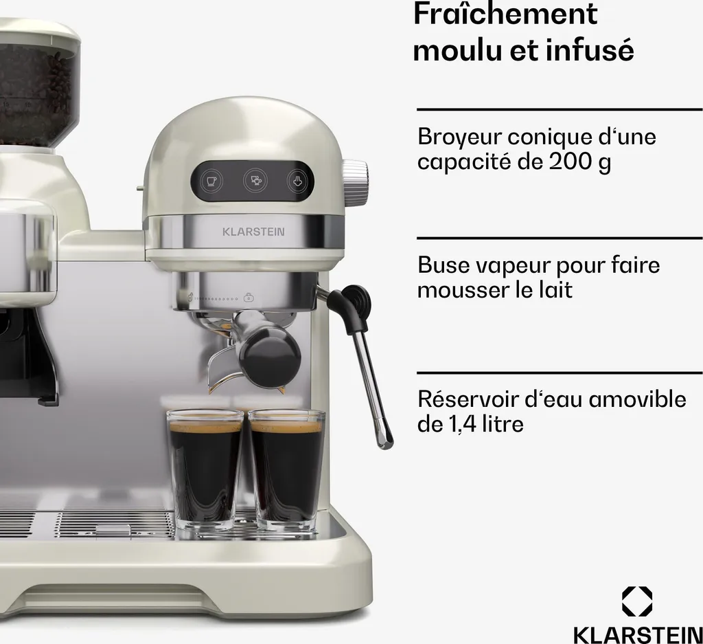 Machine à café grain 19 bars pour en finir avec les capsules