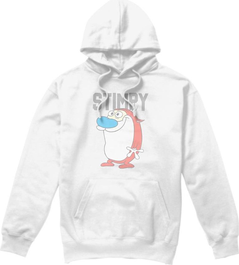 Ren & Stimpy - Kapuzenpullover für Herren TV8871 (XL) (Weiß)