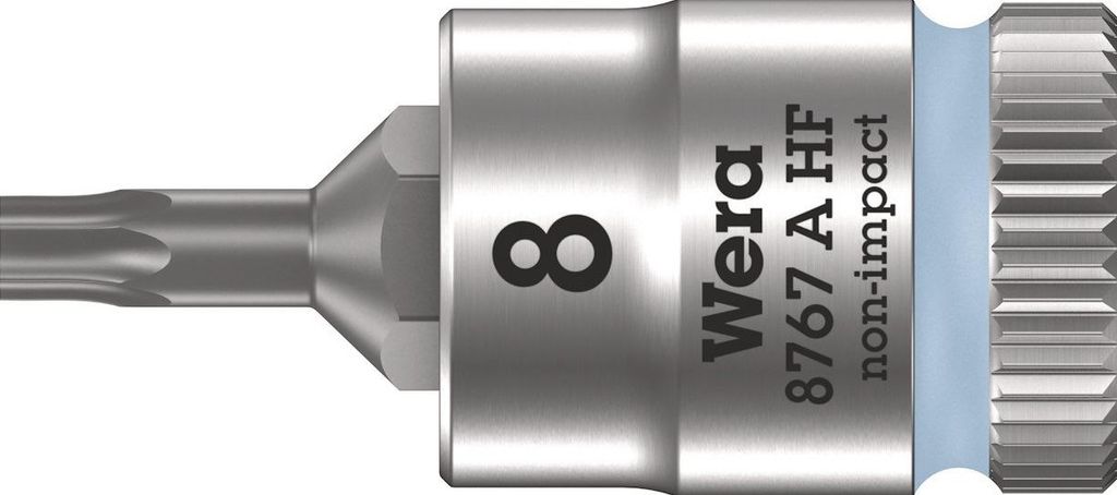 Wera 8767 A HF, 1 Stück(e), Torx, 1/4", TX8, 28 mm, Tschechische Republik