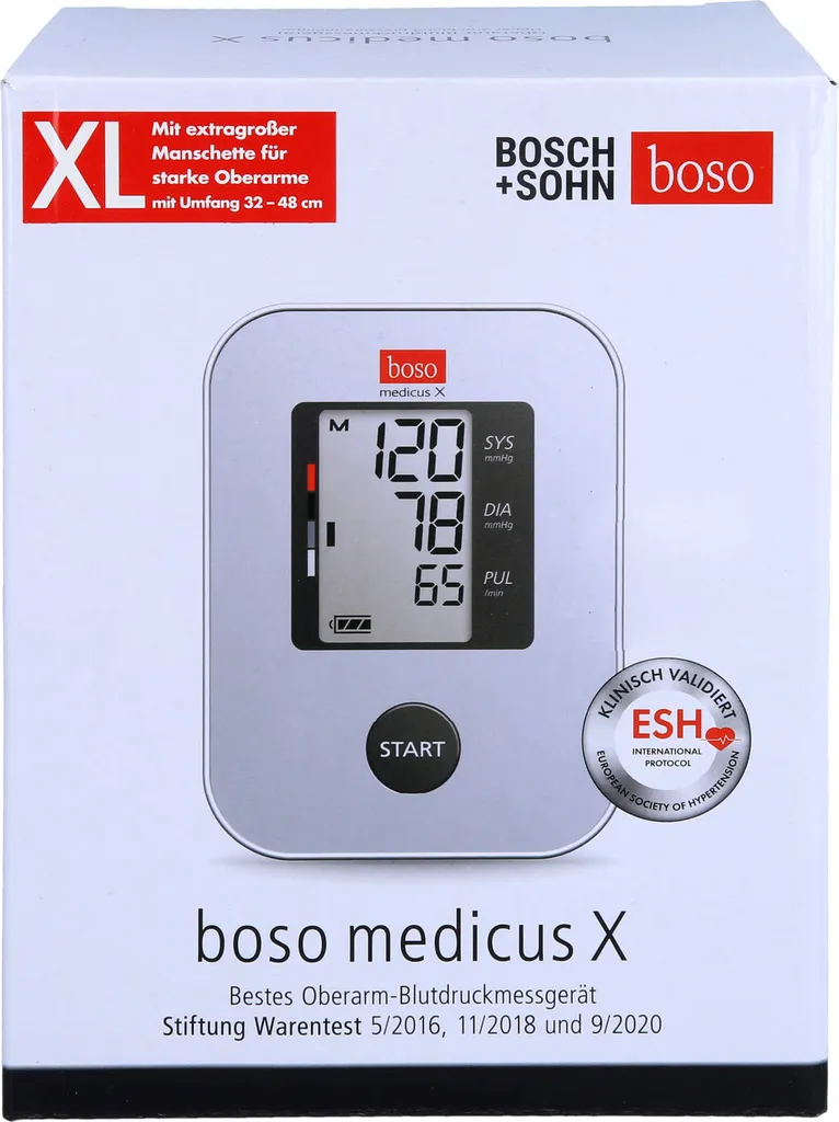 Boso Medicus X Misuratore Pressione Braccio XL - Sicurezza per il Cuore