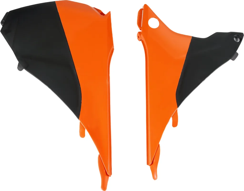 Réparer boîte à air moto avec ce cache-filtre UFO PLAST 2 parties
