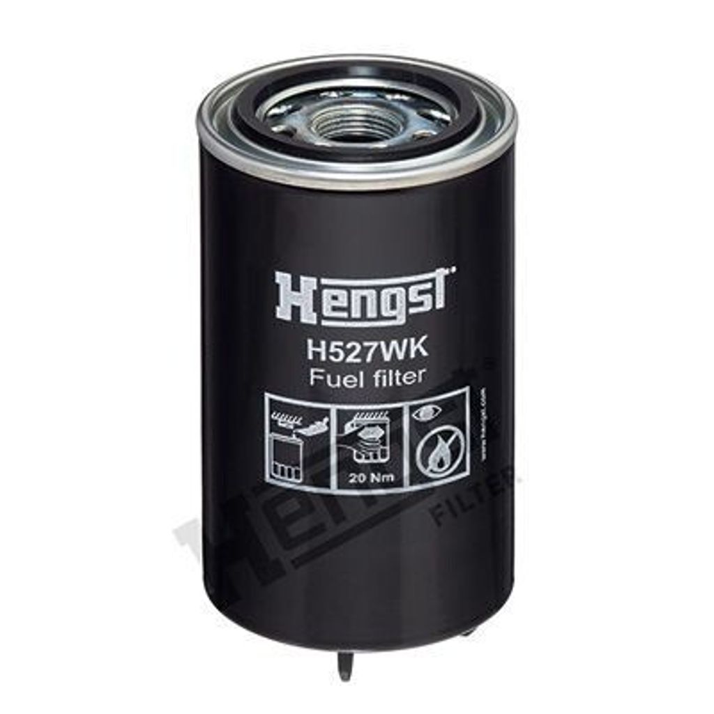 Kraftstofffilter HENGST FILTER H527WK D630 für KAROSA C-Series Anschraubfilter