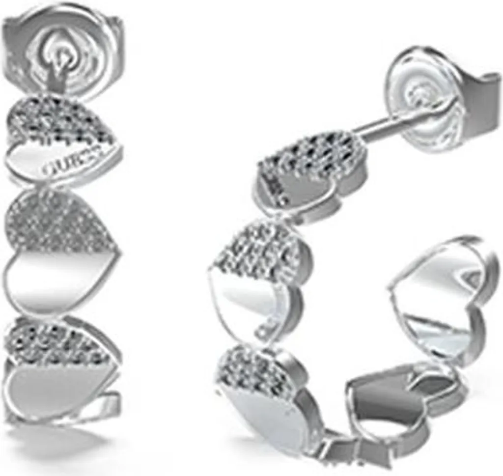 Boucles d'oreilles Guess JUBE03040JWRHT-U Idéales pour Soirée et Cadeau