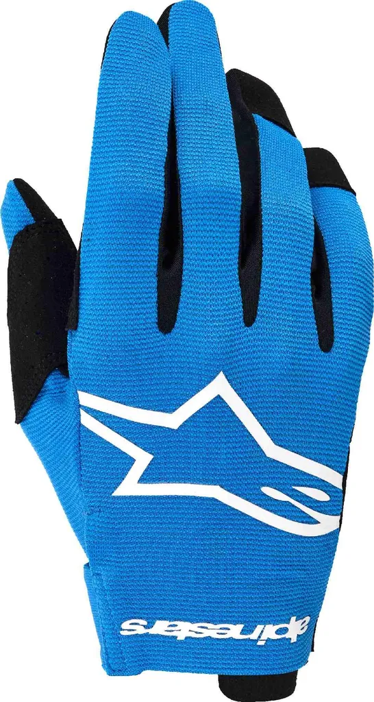 Gants de protection moto Alpinestars Radar bleu blanc confort 2XL