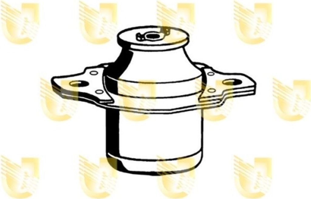1 Lagerung, Motor UNIGOM 396066 SEAT VW, hinten, links