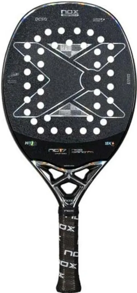 Raquette Nox NG17 Argent 2025 : Puissance et Contrôle pour Beach Tennis