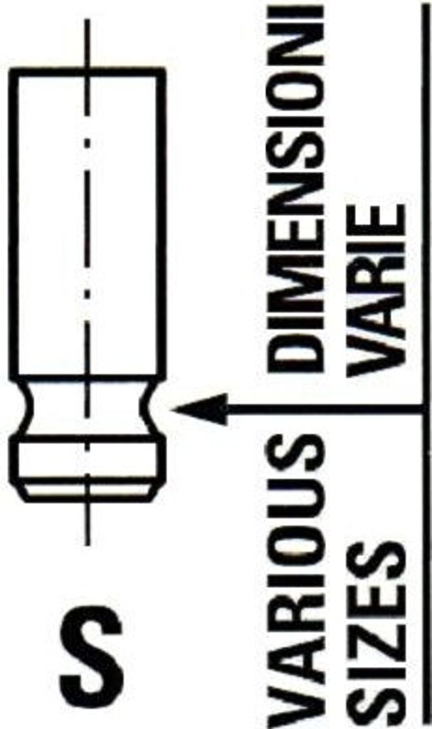 IPSA VL185900 Einlassventil für HYUNDAI i10 (PA) Ø26,7mm-Teller Ø5,5mm-Schaft