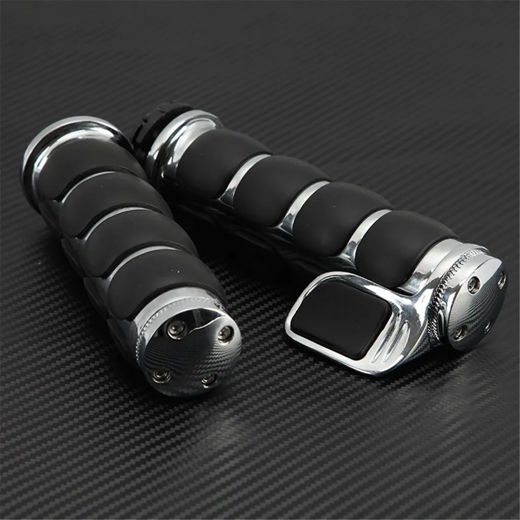Set 2 Manopole Moto 22mm Universali Antiscivolo - Offerta Cruiser - 3