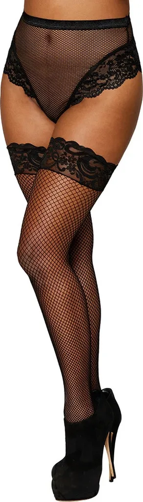 String jarretière taille haute noir taille L : fini les bas qui glissent