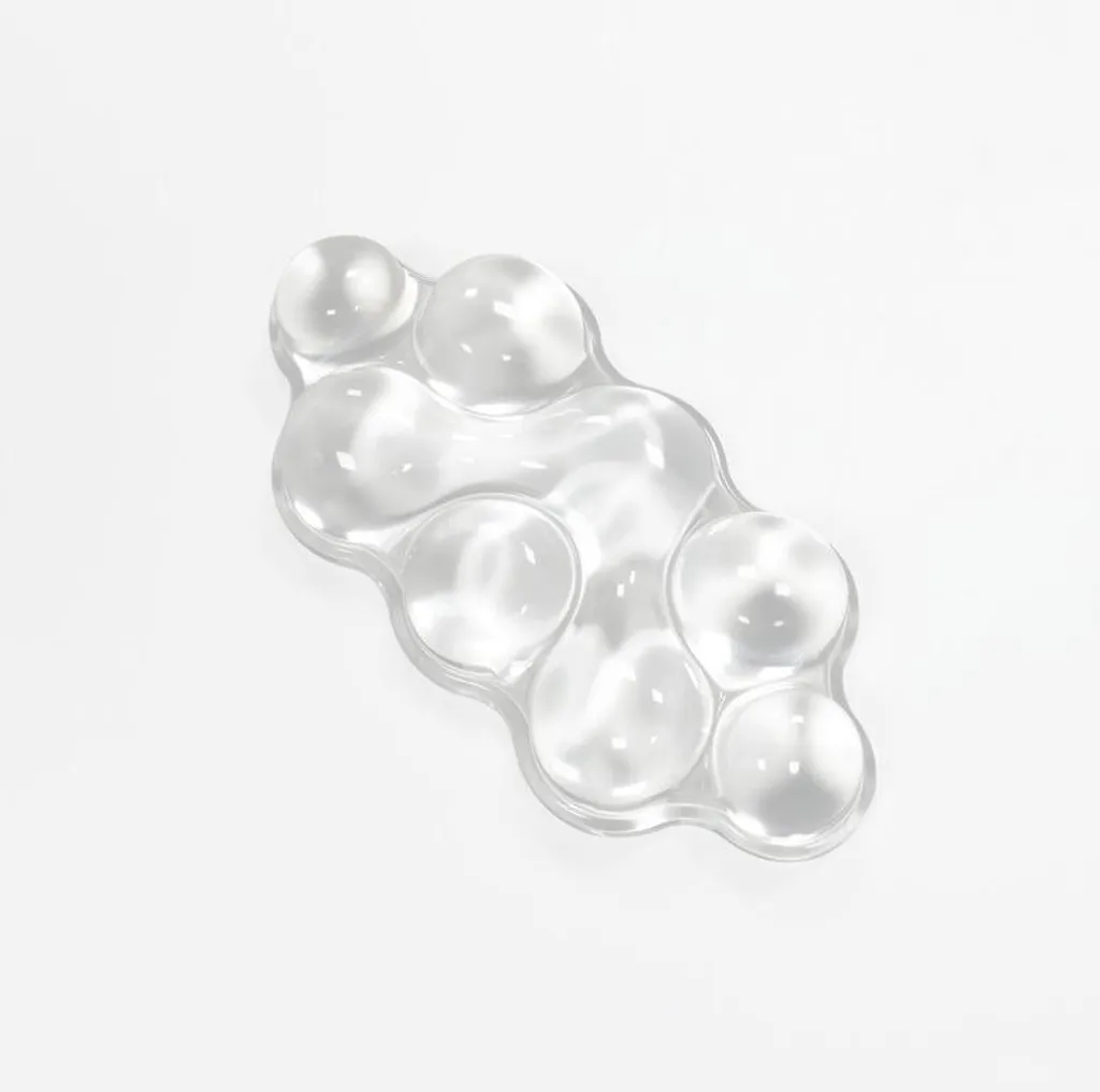Stop Dolore al Polso! Poggiapolsi INF Silicone Bianco Ergonomico - 1
