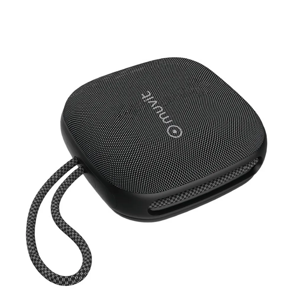 Enceinte Portable Muvit Flow Noire 5.3 - Parfaite pour le Voyage