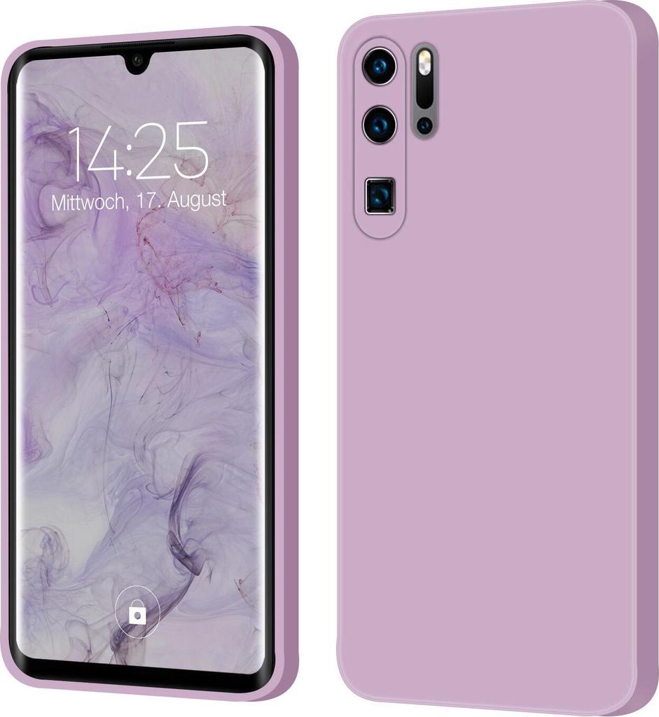 Hülle für Huawei P30 Pro Case Cover Bumper Silikon Softgrip Produktbild 