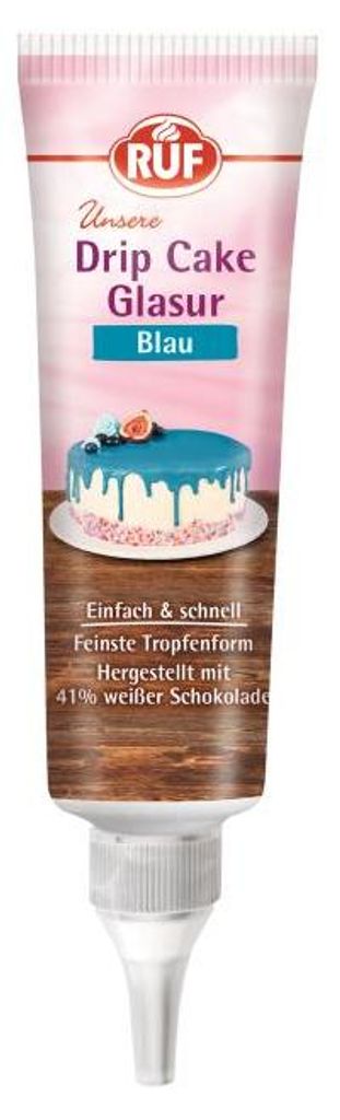 RUF Drip Cake Glasur Blau Produktbild 