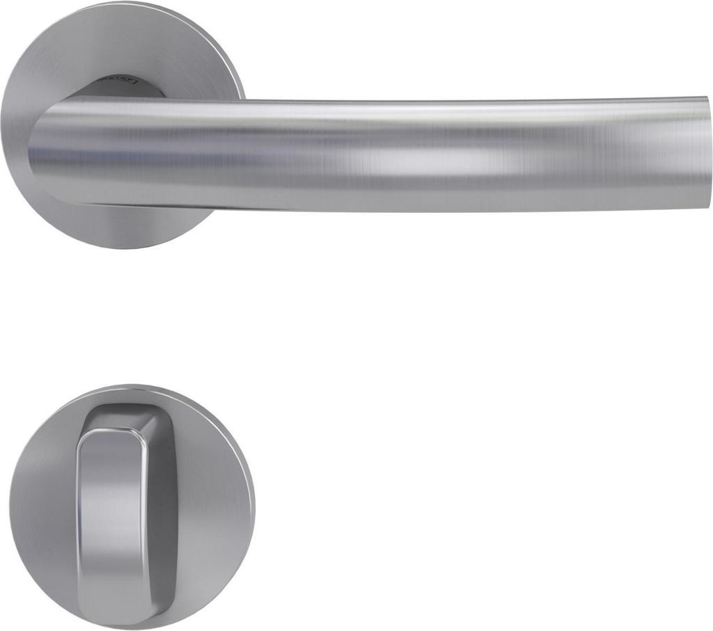 Griffwerk VAYA 178 LORITA fast2fix Fast2Fix GK3 Rosetten rund WC Edelstahl matt