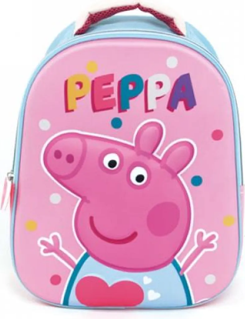 Zaino Peppa Pig 3D PP13821: Qualità Certificata per Piccole Esploratrici