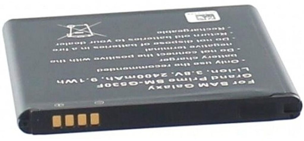 Akku für Samsung SM-G530F Li-Ion 3,8 Volt 2200 mAh schwarz. Produktbild 