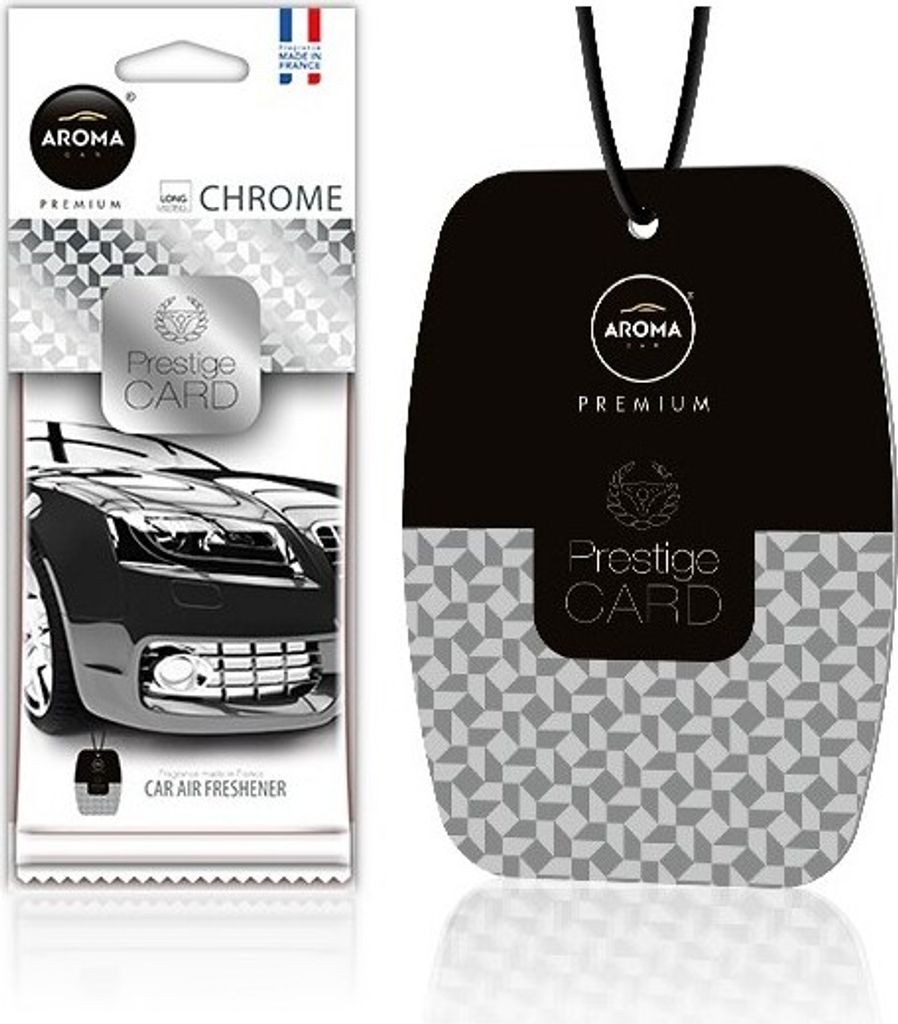 Osvěžovač vzduchu AROMA CAR PRESTIGE CARD CHROME Obrázek produktu 