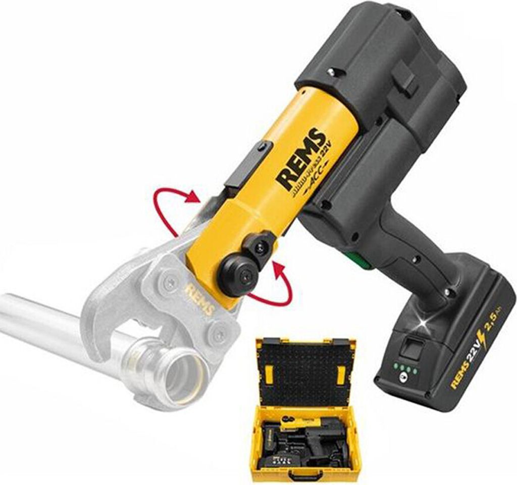REMS Akku Press 22V ACC n. 576011 Pressa radiale L-Boxx Immagine del prodotto 