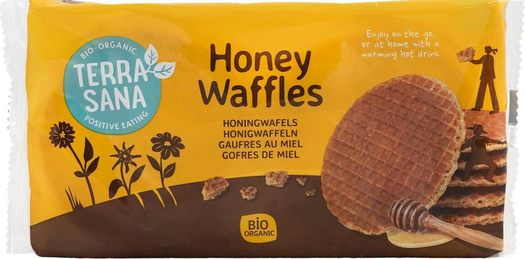 WAFELKI MIODOWE BIO 175 g - TERRASANA
