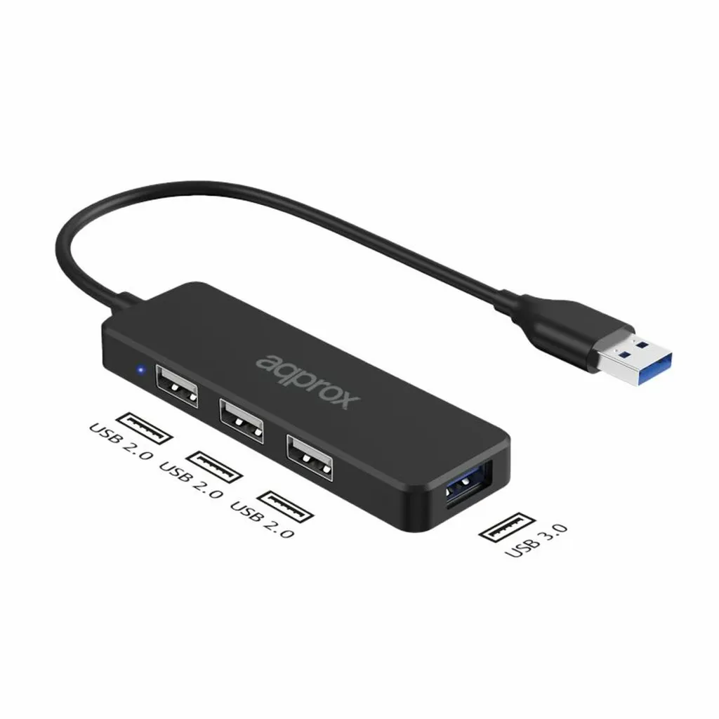 Approx APPC47 Adaptateur USB Hub avec Transfert de Données Stable et Rapide