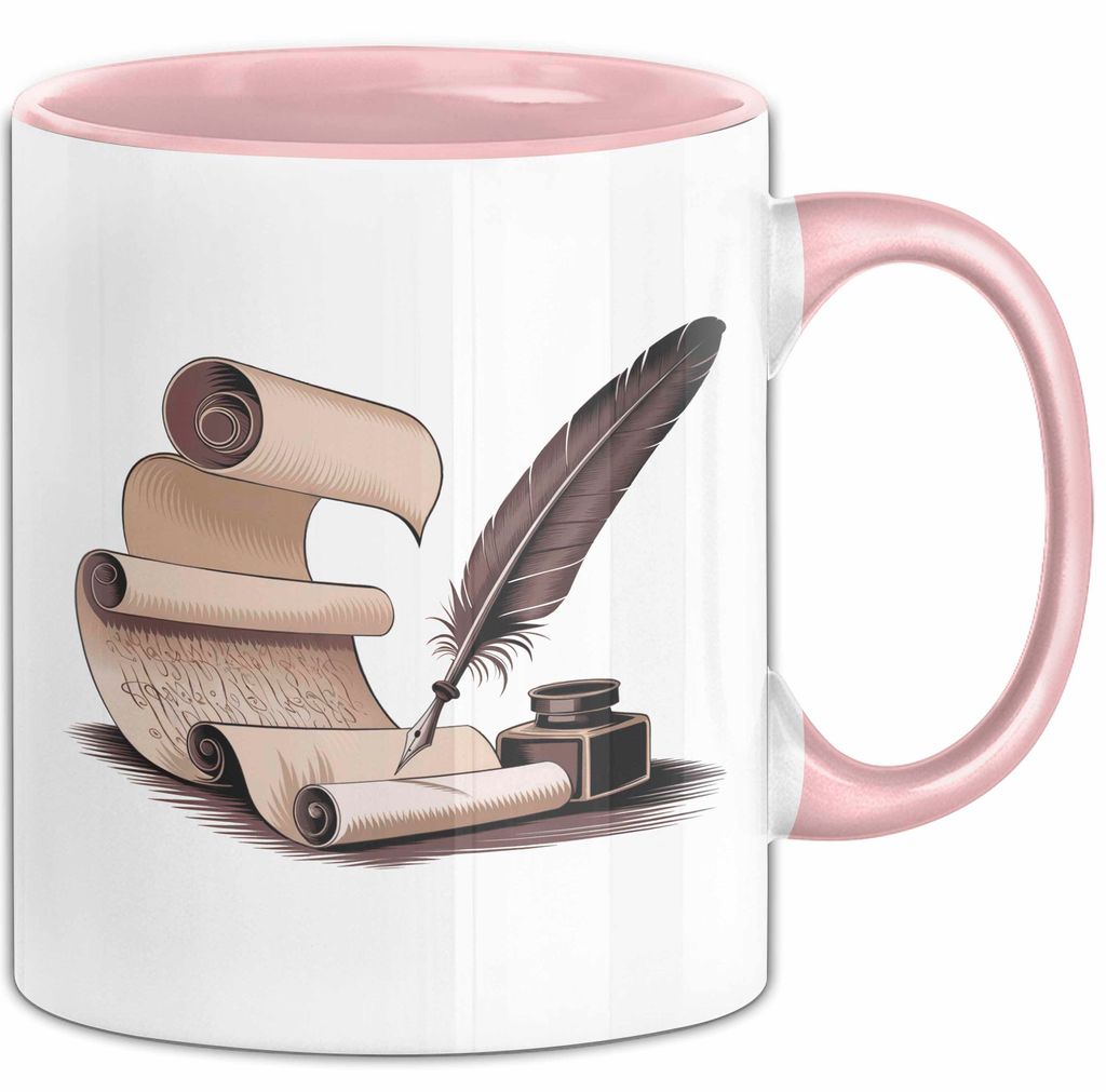 Historiker Tasse Geschenkidee für Zeitreisende (Rosa)