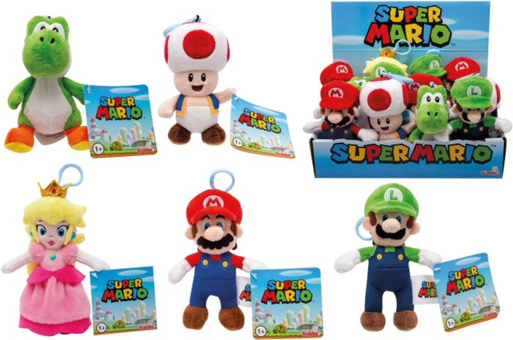 Super Mario - Yoshi Ei Plüsch Schlüsselanhänger