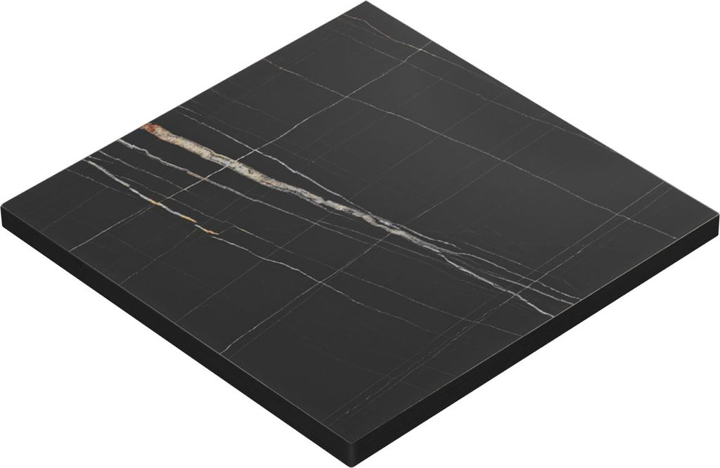 BRASIL | Gastro Tischplatte | B:T 60 x 60 cm | Schwarz Produktbild