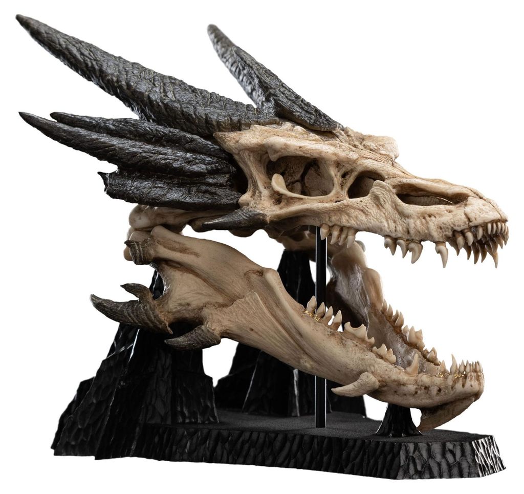 Herr der Ringe Mini Statue Skull of Smaug 22 cm Produktbild 
