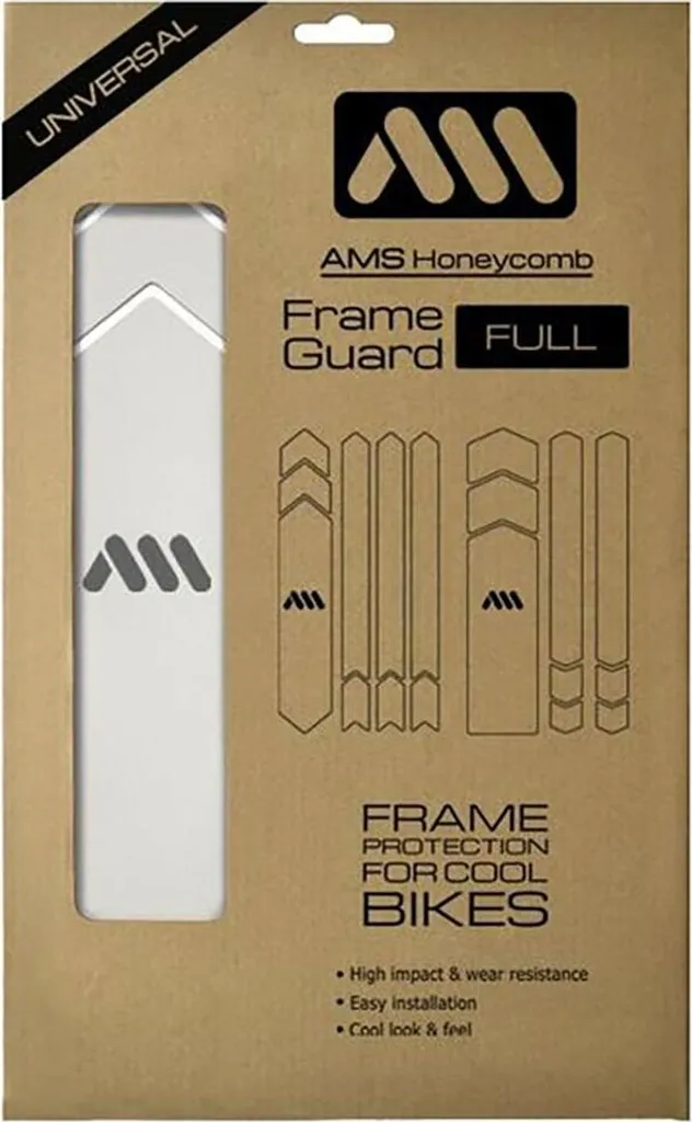 Kit Protezione Telaio AMS Honeycomb Full - Weiß Weiß 18 Pezzi
