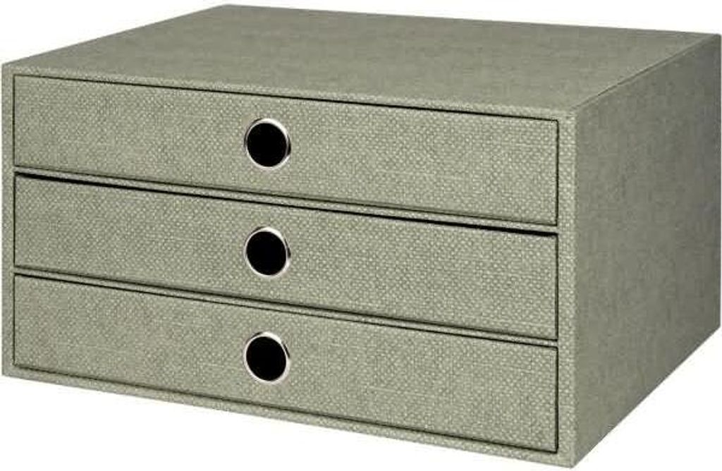RÖSSLER Schubladenbox S.O.H.O. salbei 3 Stück Produktbild 