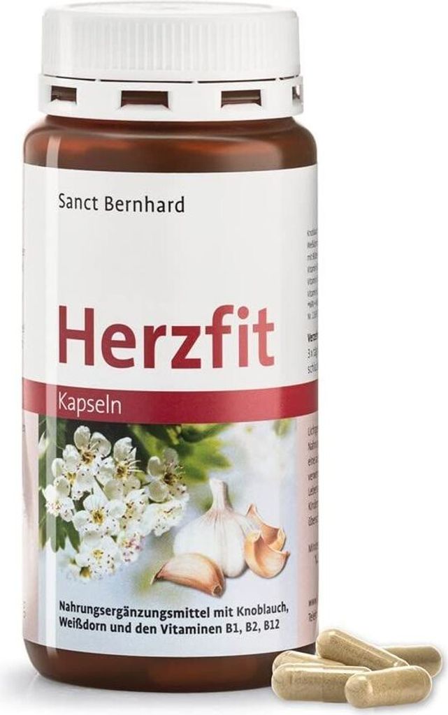 Sanct Bernhard Herzfit - 180 Kapseln Produktbild 