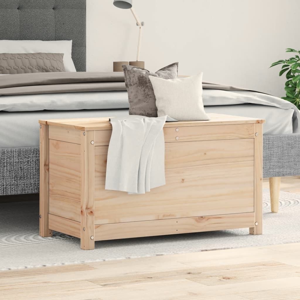 vidaXL Truhe 80x40x45,5 cm Massivholz Kiefer Produktbild 7
