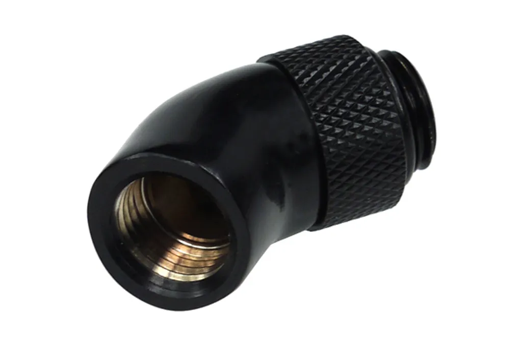 Alphacool 17051 raccord laiton noir pour tuyaux souples 18mm