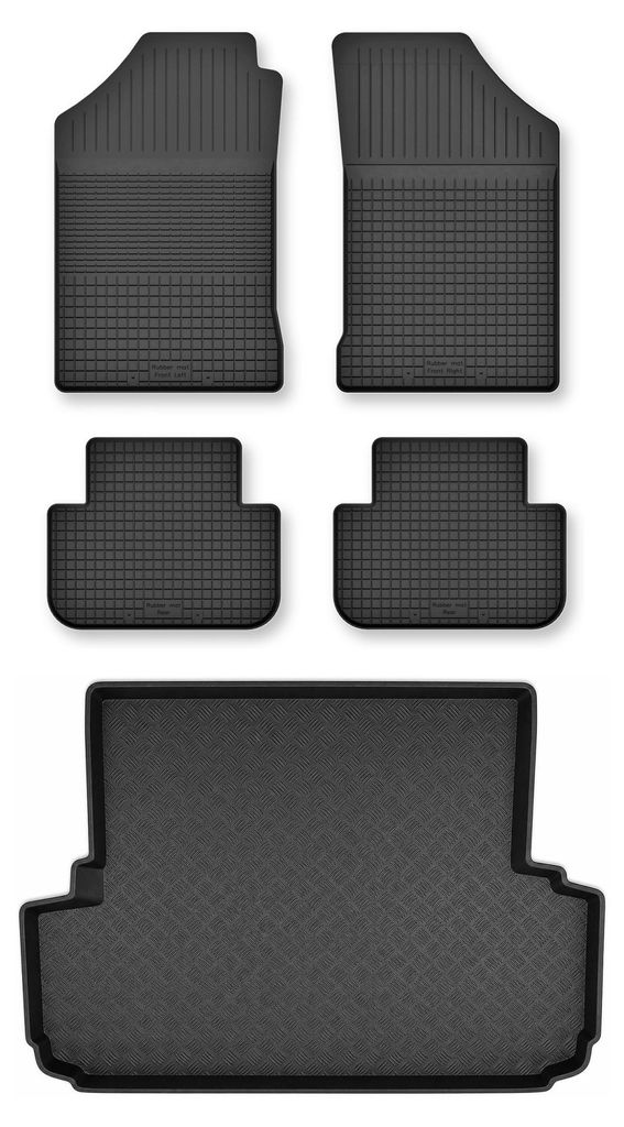Tappetini a vasca + bagagliaio per Volvo 940 1991-1998 Immagine del prodotto 