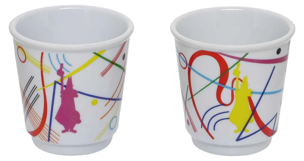 Set Cadeau Café Bialetti Mini Express Kandinsky pour Espresso Duo