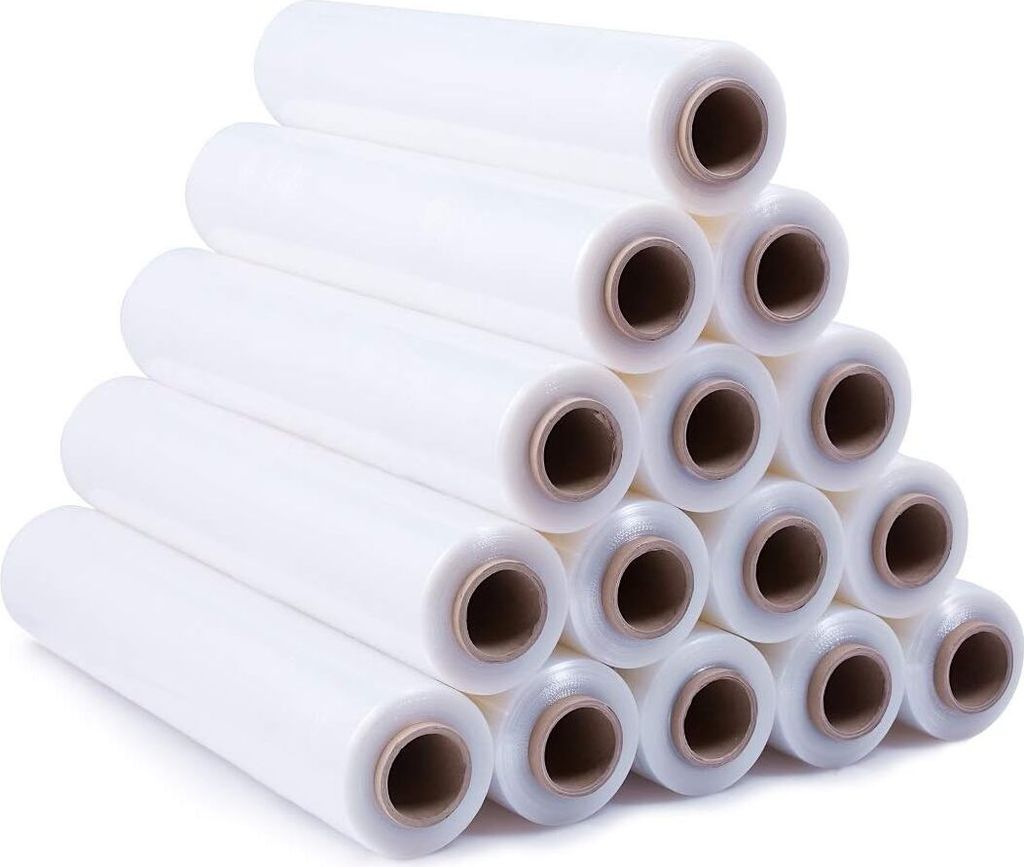 Stretch fólie průhledná 500mm 23my - 12 rolí - balící fólie Obrázek produktu 