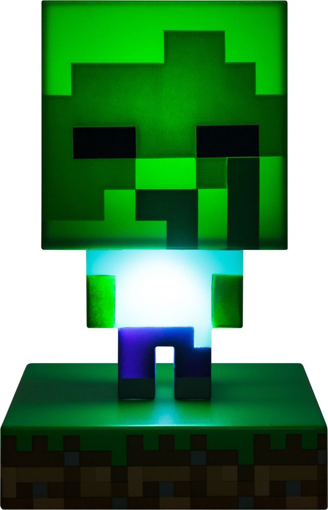 Zombie ikona lampy Minecraft Obrázok produktu 16