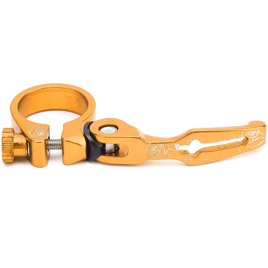Morsetto del sedile della bicicletta, morsetto del reggisella della bicicletta, morsetto del reggisella della bicicletta, morsetto a sgancio rapido della bicicletta, morsetto del reggisella, morsetto del sedile della bicicletta in lega di alluminio - 7
