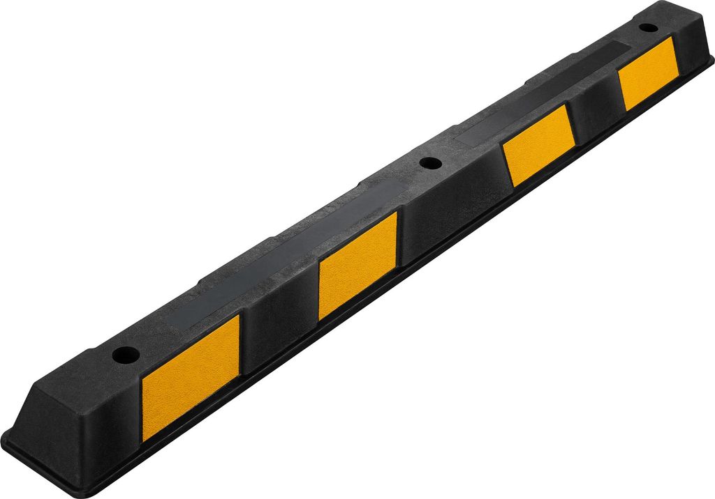 Wiltec Butée de roue 165 x 16 x 10 cm – en Caoutchouc – Image du produit 