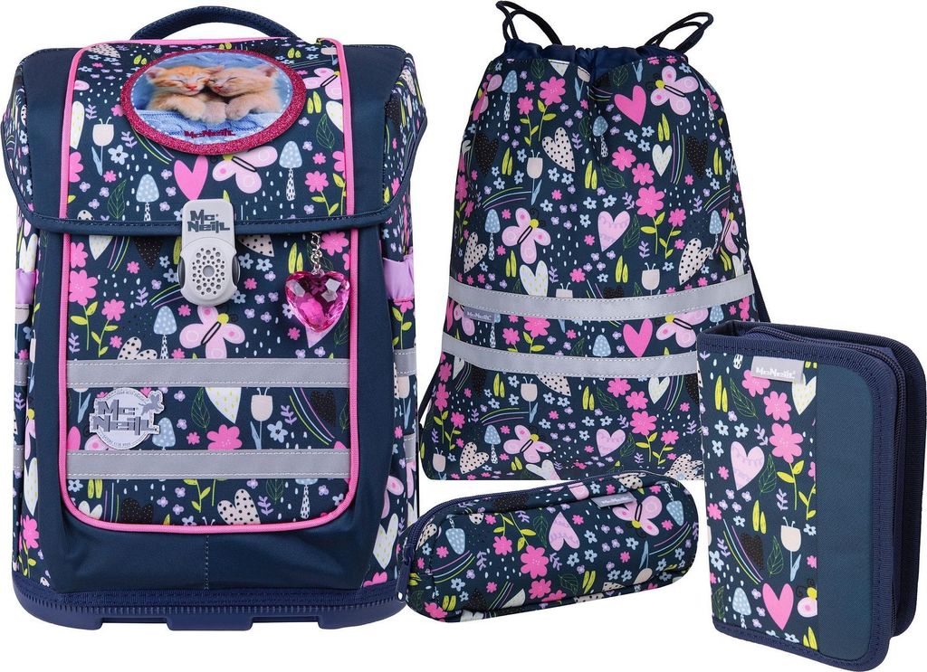 McNeill sac d'école Ergo Compacto Schoolbag Set 5 pièces In Image du produit 
