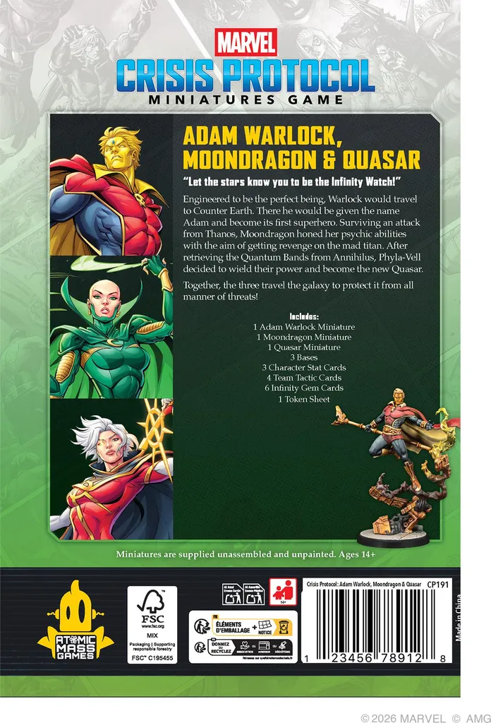 Marvel Crisis Protocol extension 3 figurines pour briser la routine de jeu - 2