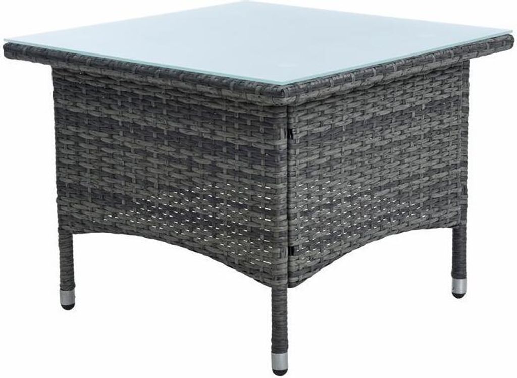 Beistelltisch Tisch Polyrattan Gartentisch Rattan Produktbild 2
