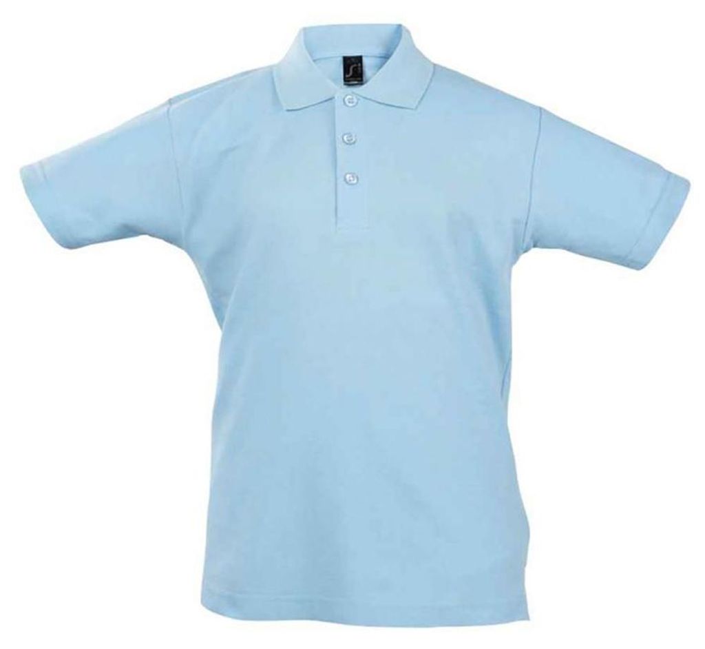 SOLS - "Summer II" Poloshirt für Kinder LT3006 (104) (Himmelblau)