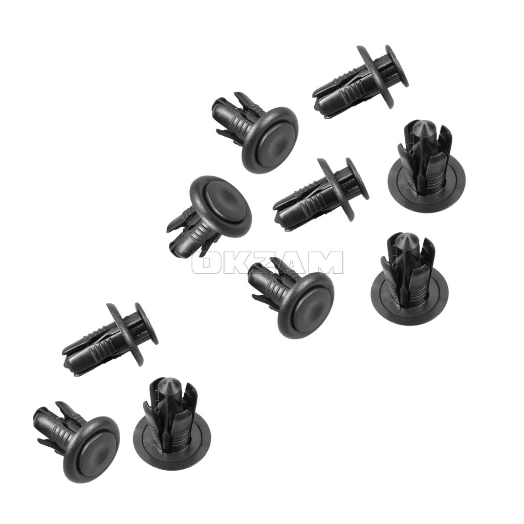 30 FÜR NISSAN QASHQAI KFZ UNTERFAHRSCHUTZ BEFESTIGUNGSCLIPS CLIPS KLAMMER SATZ E - Foto 4