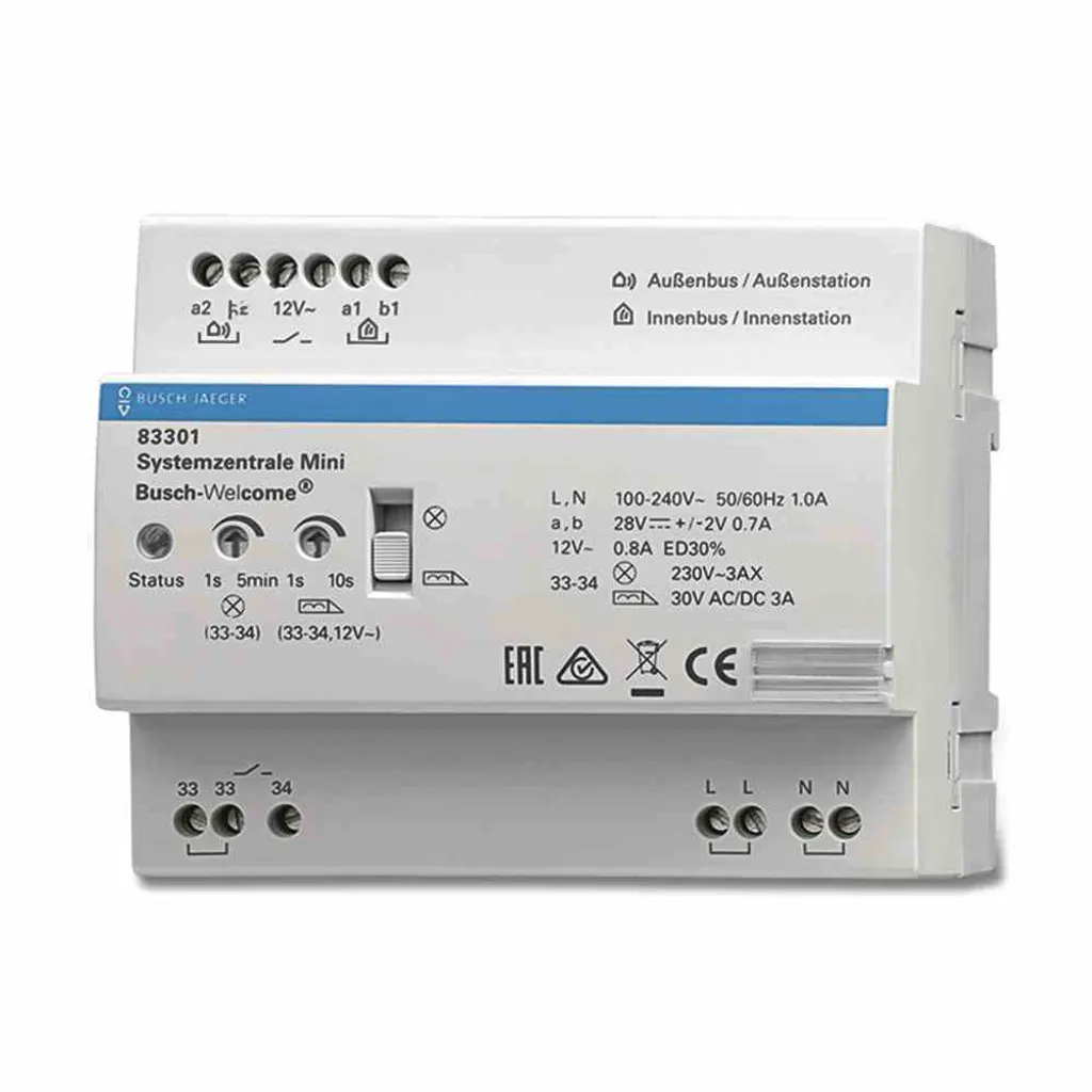 Centrale Smart Home Busch-Jaeger 83301 : Fini les Coupures de Réseau